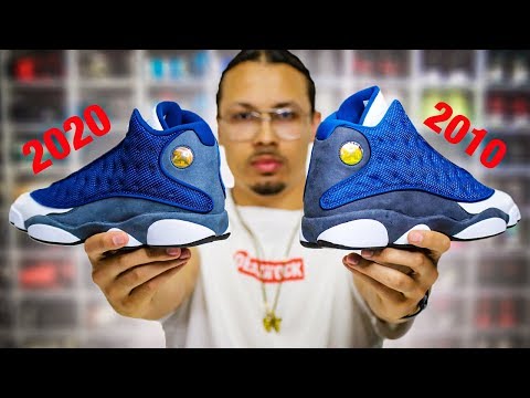Air Jordan 13 Flint Retro Review 2020 vs 2010