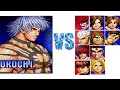 Solo Orochi Vs 10 Players Battle KOF 97