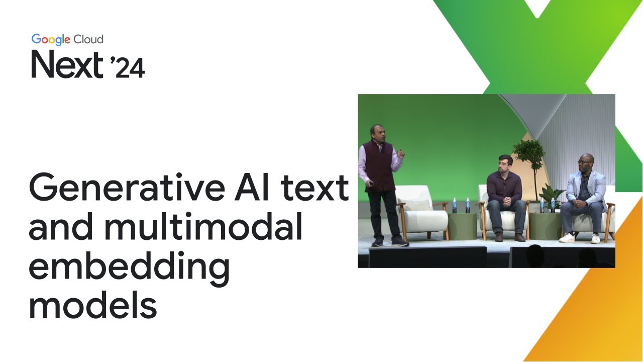 Generative AI text and multimodal embedding models for real world use cases