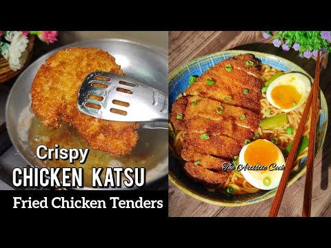 Chicken Katsu Recipe | Crispy Fried Chicken Breast with Homemade Panko Breadcrumbs