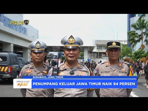 PENUMPANG DI PELABUHAN TANJUNG PERAK MENINGKAT