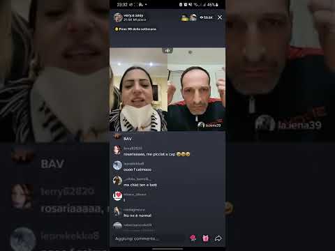 21/01/2022 Diretta Veronica che discute con Giovanni su TikTok