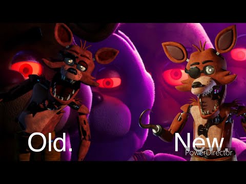 Fnaf: foxy sing original vs movie