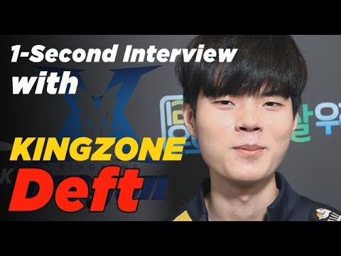 1-Second Interview With KZ Deft: Short advice to amateurs who wanted to become pros!