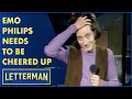 Emo Philips Has Self Destructive Tendencies | Letterman - Letterman Emo Philips Has Self Destructive Tendencies | Letterman