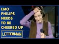 Emo Philips Has Self Destructive Tendencies | Letterman