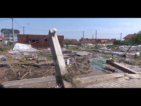 VËRSHIMET E SË SHTUNËS, PREKIN TË MBJELLURAT E BANORËVE TË HASANBEGUT