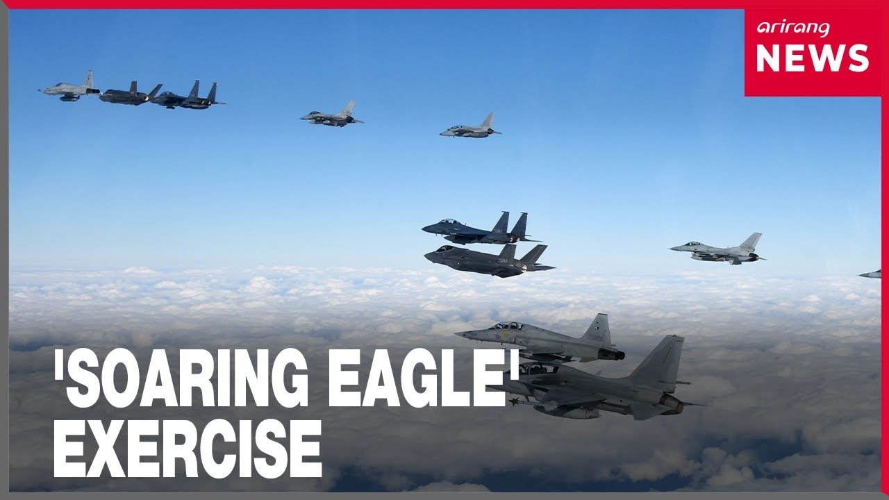 South Korea Air Force conducts large-scale aerial combat exercise after 18-month gap