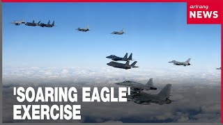 South Korea Air Force conducts large-scale aerial combat exercise after 18-month gap