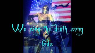 The Death Song - Marilyn Manson [Lyrics, Video w/ pic.]