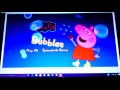 Peppa Pig Bubbles Menu Walkthrough Fail