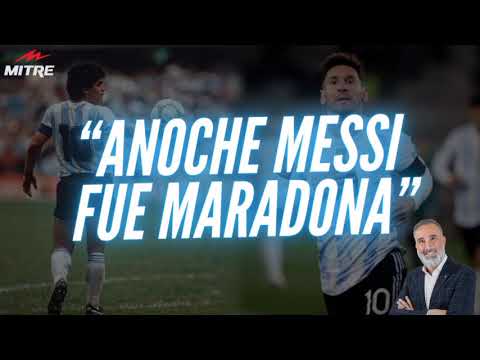 🔥 ANELLO ARRANCÓ CON TODO: "ANOCHE MESSI FUE MARADONA"