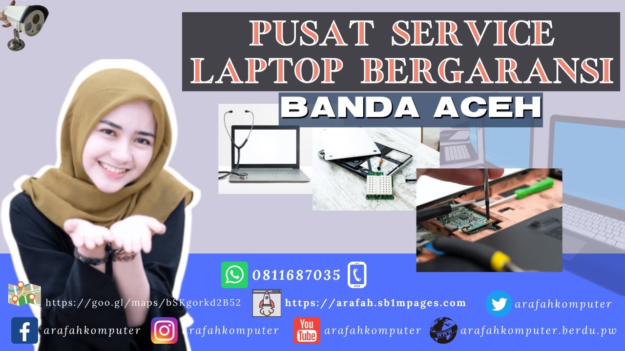 Pusat Service Laptop Aceh - Service Laptop Banda Aceh Top Video - WA : 0811687035
