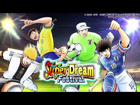 Captain Tsubasa Dream Team! Tsubasa, Genzo, Santana and Schneider Super Dreamfest Transfer! Part 1!