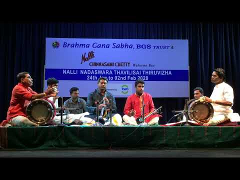Nadhaswara Thavilisai Festival 2020 @ Brahma Gana Sabha— 27 Jan 18.30 — #3/11