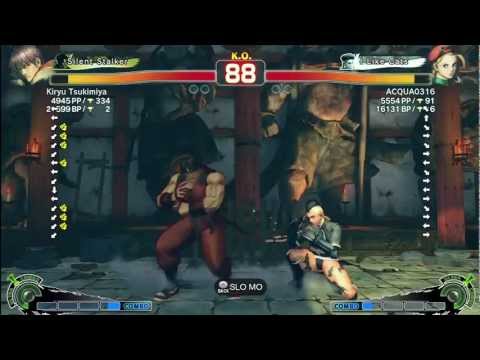 Kiryu Tsukimiya (Guy) vs ACQUA (Cammy) vs  - AE 2012 Match *1080p HD*