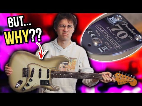 We should talk about Fender's MASSIVE mistake... || Fender 70th Anniversary Vintera Antigua Strat