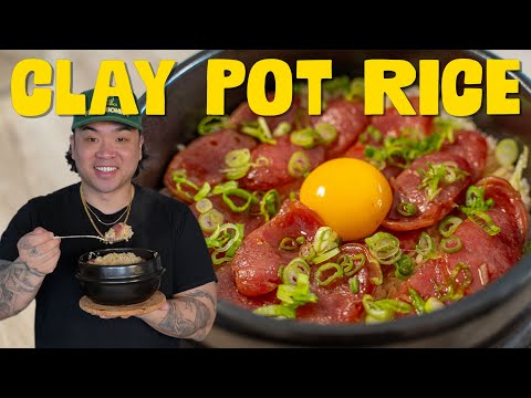 How to Make: Clay Pot Rice with Chinese Sausage / Lap Xuong