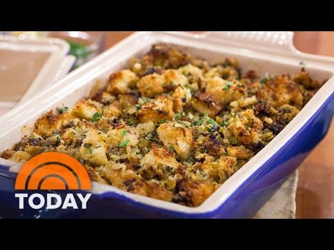 Sausage Stuffing 2 Ways: Classic Thanksgiving Recipes With Brioche Or Cornbread | TODAY