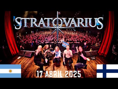 STRATOVARIUS EN VIVO EN ARGENTINA 2025, TEATRO FLORES 17-04-2025