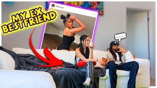 Asking MY EX's BESTFRIEND on a DATE !! 😲 (CRAAAZY REACTION)