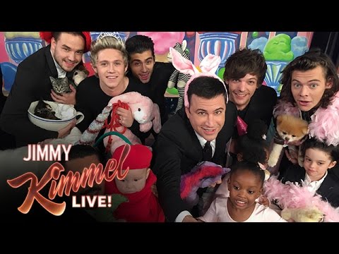 Jimmy Kimmel & One Direction Take the #CutestSelfieEver