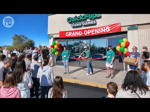 Grand Opening of my New Video Game Store!