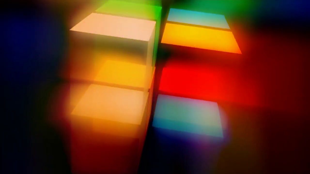 Free Background Video || Free Download || Cubes Lighting Effects