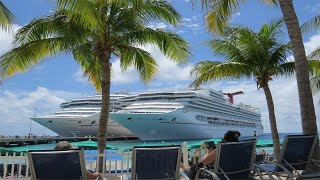 Carnival Breeze Cruise Ship sailing from Galveston, Texas