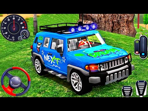 Mud Jeep Offroad Driving Simulator - 4x4 SUV Prado Derby Luxury Rocks - Android GamePlay
