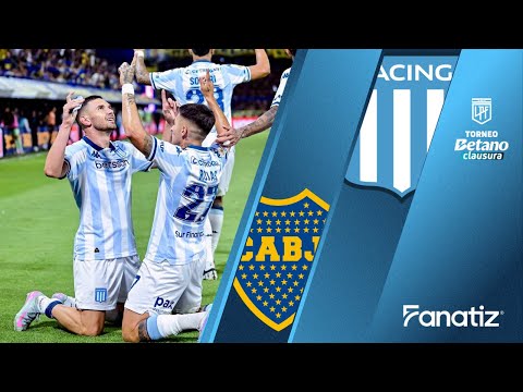 Boca Juniors 0 vs. 1 Racing Club - Game Highlights