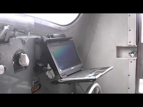 My lordzz! A look in the  cab of BR 55022 'Royal Scots Grey' at York