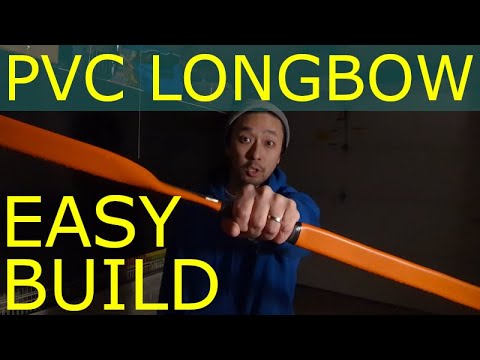 How to make a PVC Long Bow | JimBowJim Bow SN3