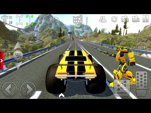 Extreme Off-Road Dirt stunt Car driving on Speed Sport Car #1 - Offroad Outlaws IOS Android Gameplay
