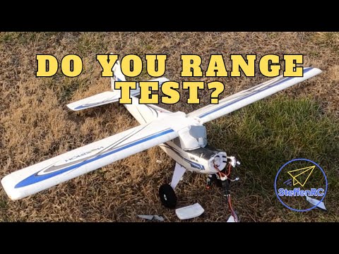 How to range test your RC Plane and understanding the warning signs that lead to signal loss