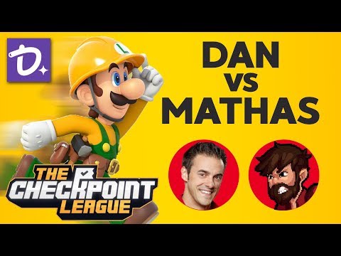 Super Mario Maker 2 Checkpoint League! - Dan vs Mathas!
