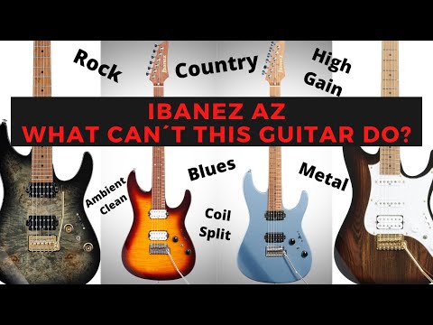 Ibanez AZ 2020 - What can´t this guitar do?