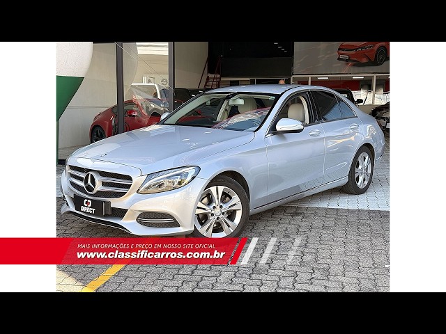 Vídeo MERCEDES-BENZ C 180 1.6 CGI EXCLUSIVE 16V TURBO GASOLINA 4P AUTOMÁTICO