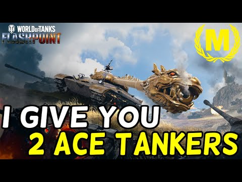 I Give You... 2 ACE TANKERS! || WZ-111 QL & AMX 50 B || World of Tanks: Flashpoint