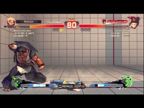 MessiOldSnake (Gouken) VS oneBest (Juri)