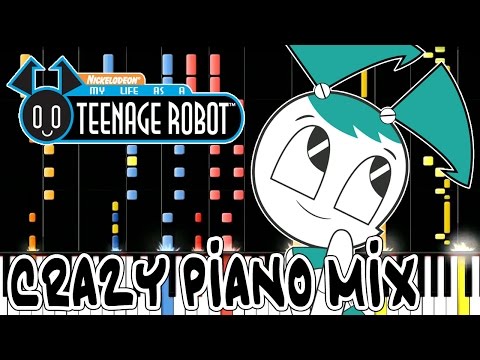 Crazy Piano? MY LIFE AS A TEENAGE ROBOT Theme