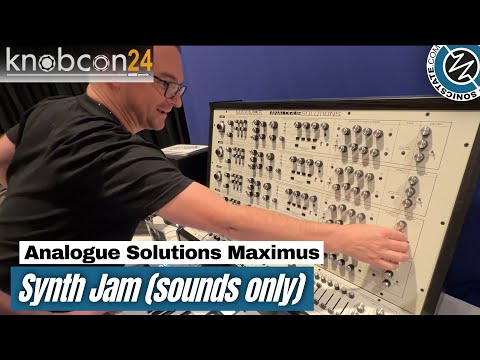 Knobcon 24: Analogue Solutions Maximus synth jam [sounds only]