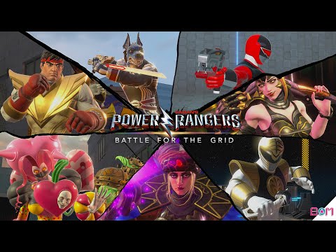 Power Rangers: Battle For The Grid - ALL Characters Intros + ALL Skins (Season 1-4 Characters)