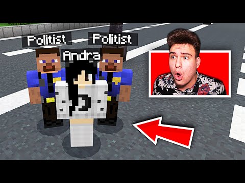 POLITIA A ARESTAT-O PE IUBITA MEA CRIMINALA !! - Minecraft Tabăra de Vară