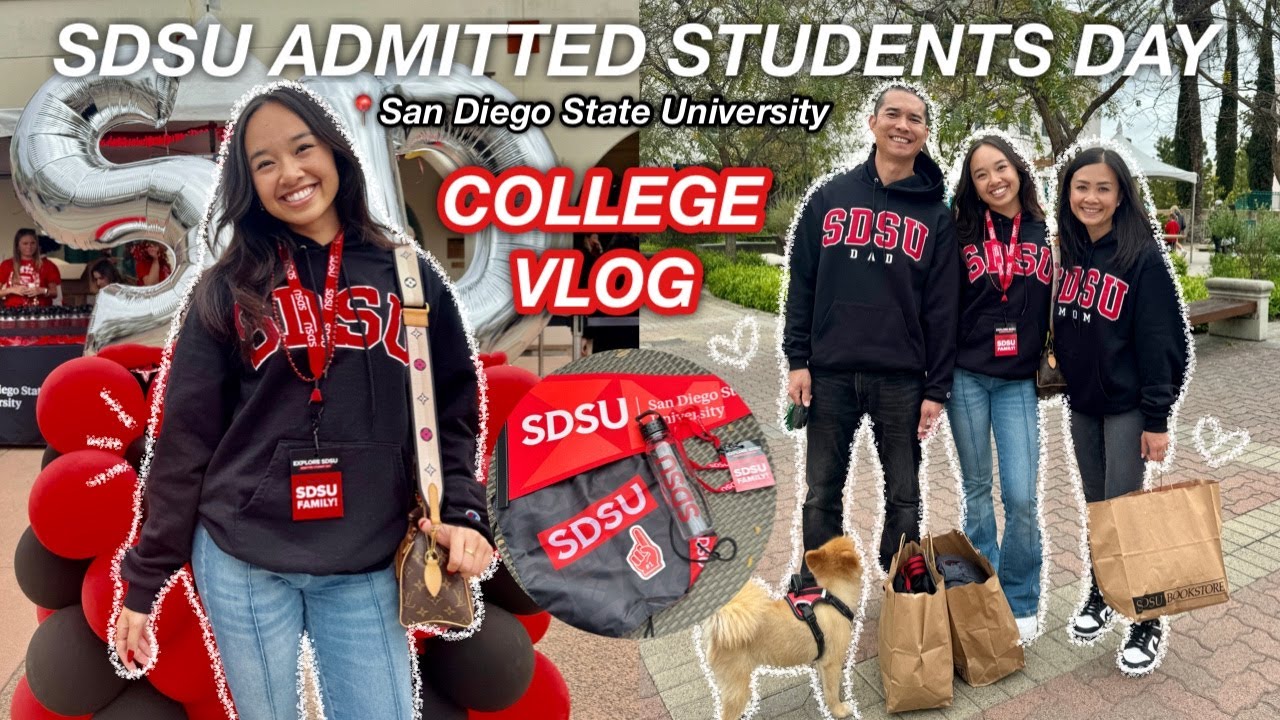 COLLEGE VLOG: SDSU Admitted Students Day