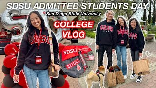 COLLEGE VLOG: SDSU Admitted Students Day