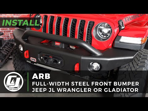 2018-2020 Jeep JL or Gladiator | ARB Full-Width Steel Front Bumper