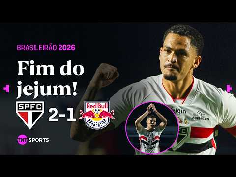 PÊNALTI POLÊMICO E GOL DE JOIA DA BASE! SÃO PAULO 2 X 1 BRAGANTINO