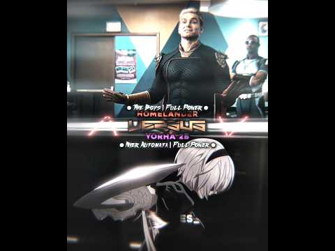 Homelander Vs 2b | Battle #shorts #theboys #nierautomata