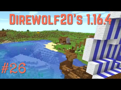 Direwolf20 1.16 Ep 26 Minecolonies in 1.16 and a Tier 4 Void Miner